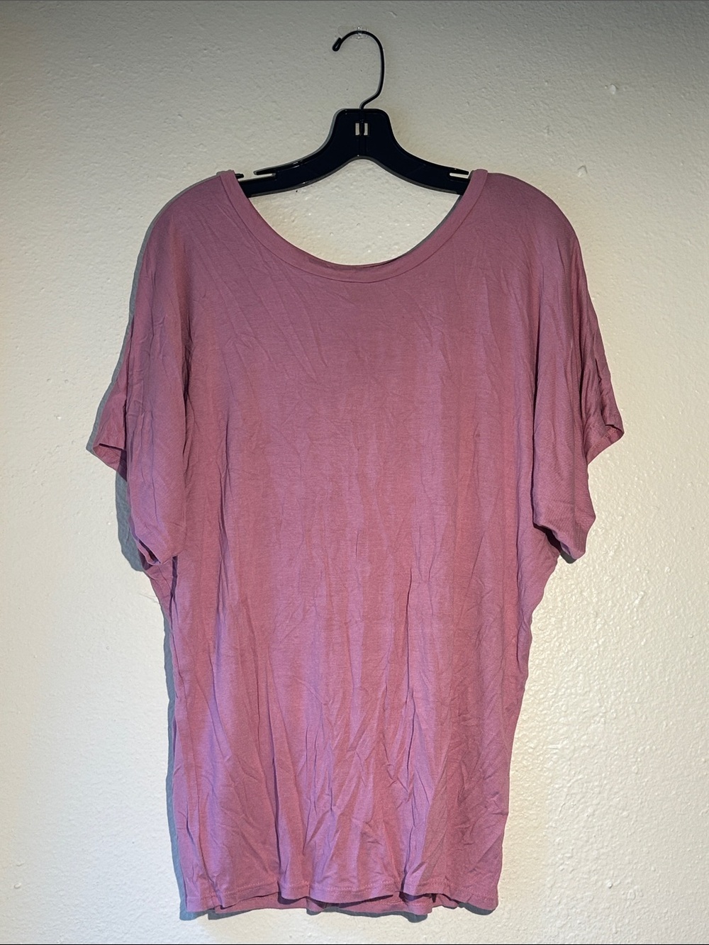 Hybrid & company Mauve Short Sleeve Tee